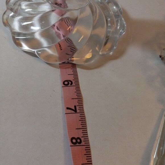 Vintage Candelabra/Prisms/Lucite Candles  - Picture 11 of 11